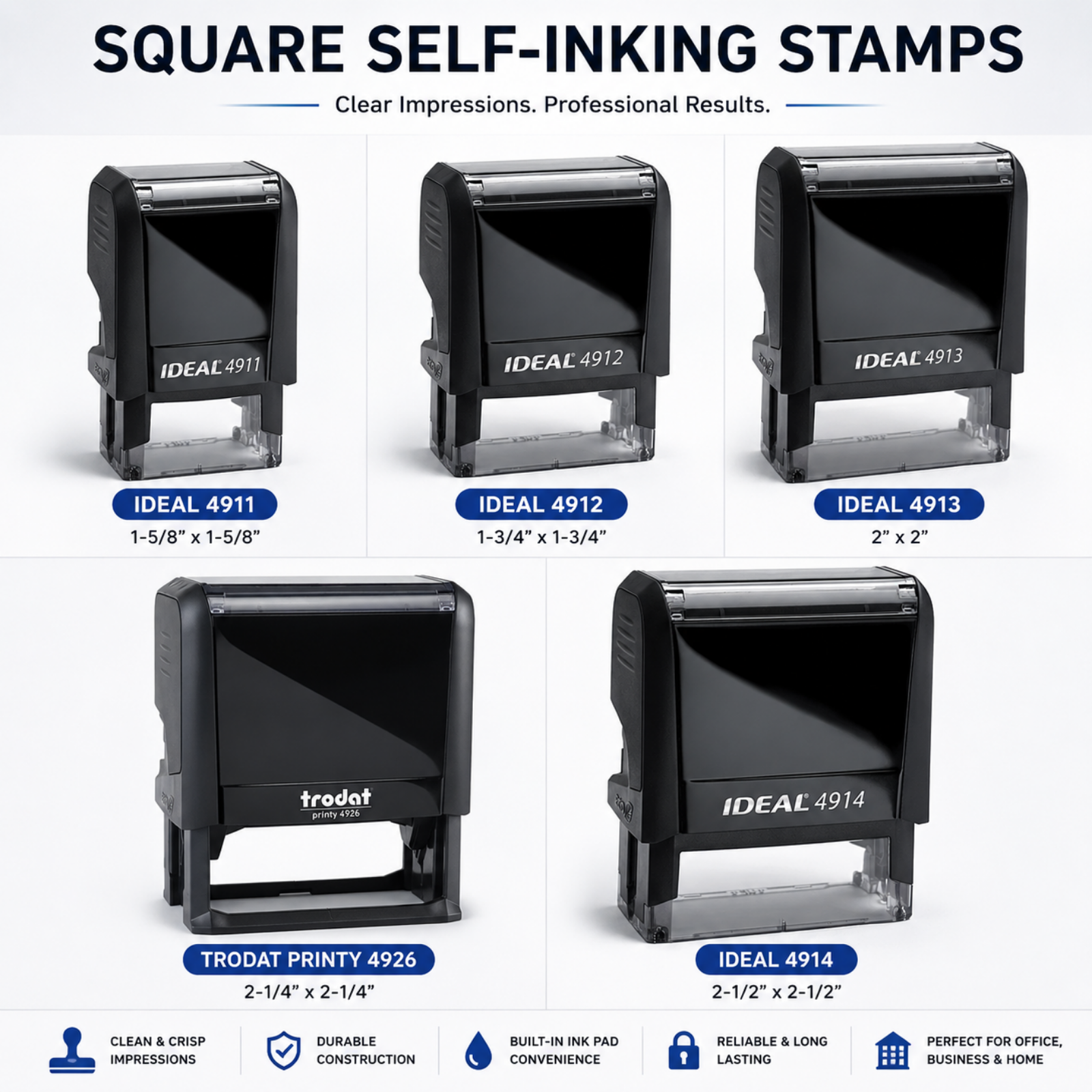 Square Rubber Stamp